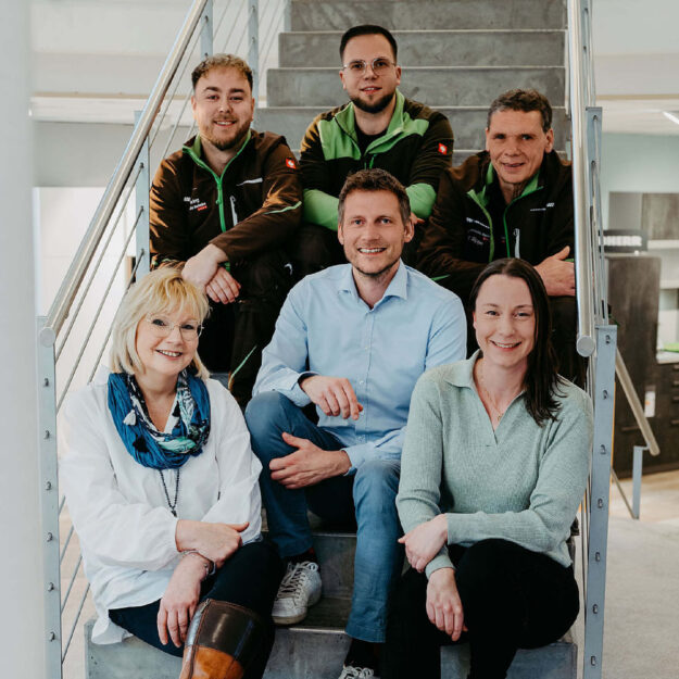 Teamfoto des Team des Küchenstudios Helmke Küchen.